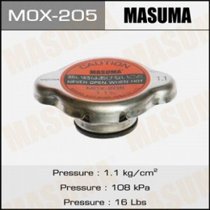 Крышка радиатора MASUMA (FUT.- R153) 1.1 kg/cm2 ELF. TITAN. 4HF1. 4HG1 MOX-205