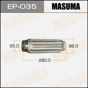 Гофра глушителя MASUMA 65x280 EP-035