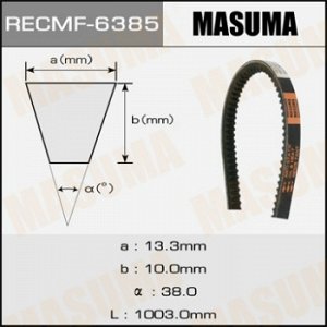 Ремень клиновый MASUMA рк.6385 13х1003 мм 6385
