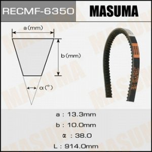 Ремень клиновый MASUMA рк.6350 13х914 мм 6350