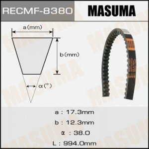 Ремень клиновый MASUMA рк.8380 17х1003 мм 8380