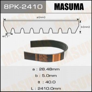 Ремень ручейковый MASUMA 8PK-2410 8PK-2410
