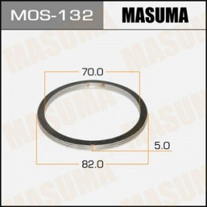 Кольцо глушителя MASUMA 70 х 82 MOS-132