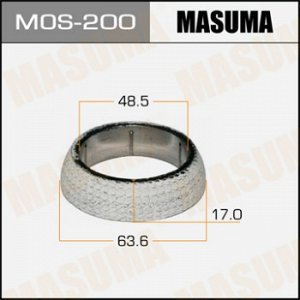 Кольцо глушителя MASUMA 48.5 x 63.6 MOS-200