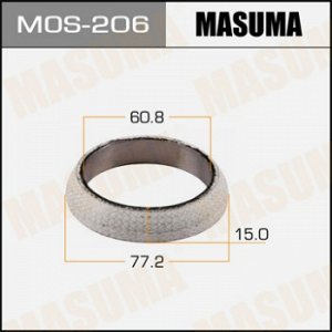 Кольцо глушителя MASUMA 60.8 x 77.2 MOS-206