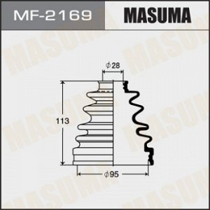 Пыльник ШРУСа MASUMA MF-2169 MF-2169