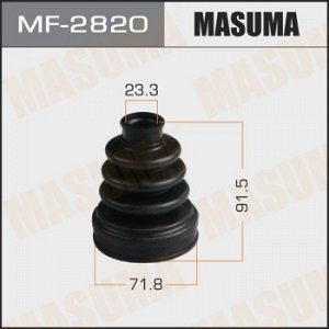 Пыльник ШРУСа MASUMA MF-2820 FORESTER, IMPREZA / S12, G23 rear in MF-2820