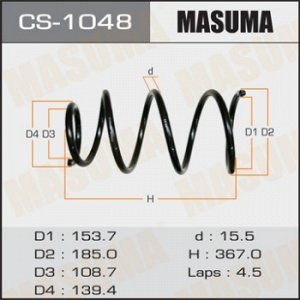 Пружина подвески MASUMA front HIGHLANDER HV/ MHU23 CS-1048