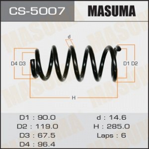 Пружина подвески MASUMA rear CR-V/ V2400 CS-5007