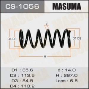 Пружина подвески MASUMA front MARKII/ JZX110 CS-1056