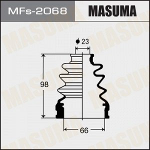 Пыльник ШРУСа MASUMA Силикон MF-2068 MFs-2068