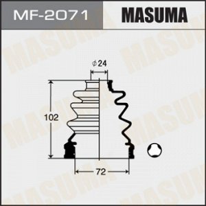 Пыльник ШРУСа MASUMA MF-2071 MF-2071