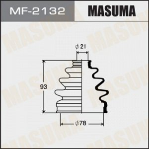 Пыльник ШРУСа MASUMA MF-2132 MF-2132