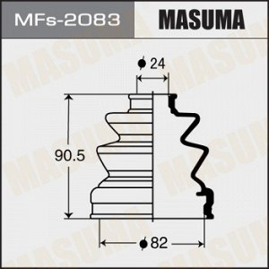 Пыльник ШРУСа MASUMA Силикон MF-2083 MFs-2083