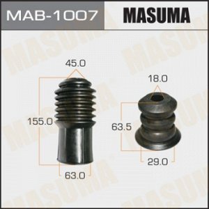 Пыльники стоек универсальные MASUMA, отбойник D=18, H=64 MAB-1007