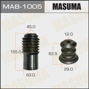 Пыльники стоек универсальные MASUMA, отбойник D=12, H=64 MAB-1005