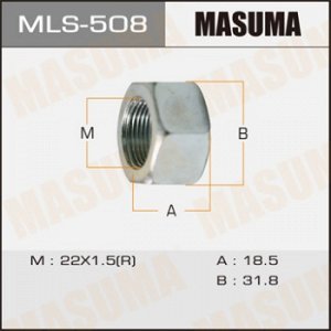 Гайка ШРУСа MASUMA 22x1,5x17,7/ 32 MLS-508