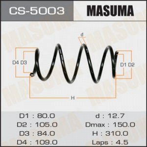 Пружина подвески MASUMA front FIT/ GD1 CS-5003