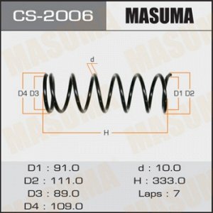 Пружина подвески MASUMA rear MARCH/ K11 CS-2006