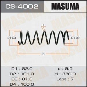 Пружина подвески MASUMA rear DEMIO/ DW3W CS-4002