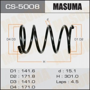 Пружина подвески MASUMA front CR-V/ V2000, V2400 CS-5008