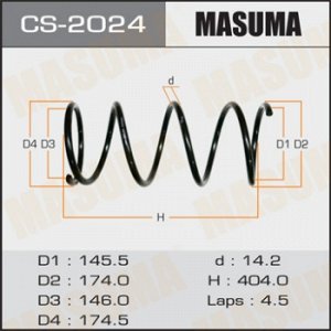 Пружина подвески MASUMA front CEFIRO/ A33, PA33 CS-2024