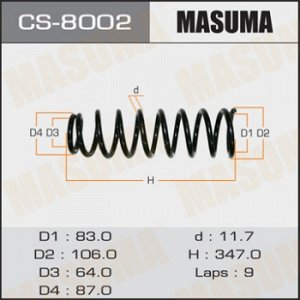 Пружина подвески MASUMA rear ESCUDO/ SQ416L, SQ420L, SQ420W CS-8002