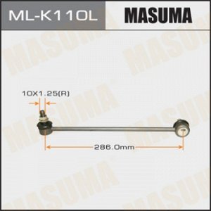 Стойка стабилизатора (линк) MASUMA   front  HYUNDAI, KIA/ ACCENT, RIO  LH ML-K110L
