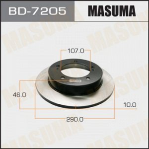Диск тормозной MASUMA front JIMNY/ SN413V-2 [уп.2] BD-7205