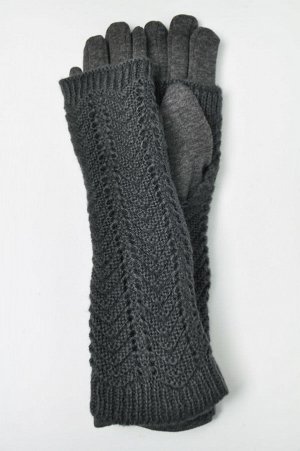 Перчатки-митенки женские на флисе (р. free size) арт. 207900