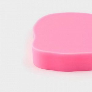 Молд для заливки Доляна «Большие ракушки», силикон, 9,4x7,5x1,5 см, розовый