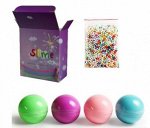Набор для изготовления слайма: 4 цвета + пакетик с шариками