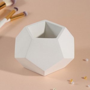 Подставка для благовоний, конусов «Пятиугольник», 11*11*7.5 см, белый