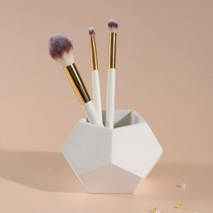 Подставка для благовоний, конусов «Пятиугольник», 11*11*7.5 см, белый