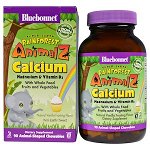 Bluebonnet Nutrition,Rainforest Animalz, кальций, магний и витамин D3, со вкусом ванильной глазури, 90 жевательных конфет