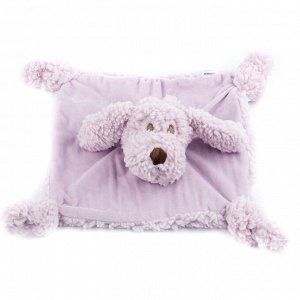 Игрушка AROMADOG Calm для собак Собачка-плед 28 см с пищалкой, сиреневый