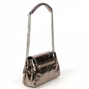 Женская кожаная сумка с ручками-цепочкой 0076-11