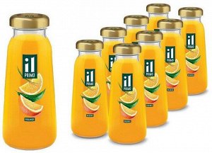 Сок апельсиновый IL PRIMO 0,2л/8