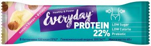 Батончик протеиновый EVERYDAY PROTEIN банан, кокос и лесной орех 40г