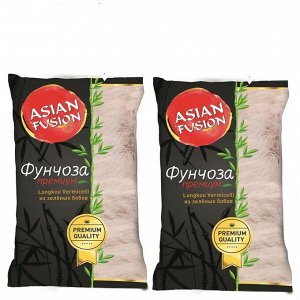 Вермишель ASIAN FUSION Фунчоза Premium пакет 150г*12