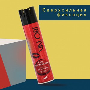 Лак для укладки волос Valori " Сила притяжения " Сверхсильная фиксация (4) 250мл