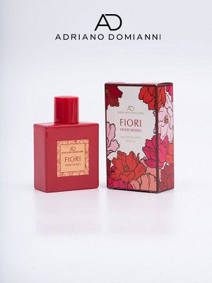 ADRIANO DOMIANNI Туалетная вода Fiori Vivido Rosso, 50 мл