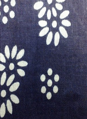 Хлопчатобумажная ткань с рисунком цветок