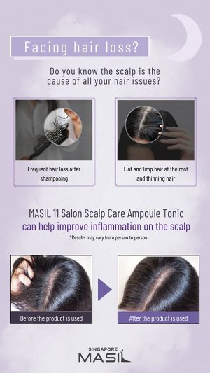 Masil Ампульный тоник для кожи головы Ampoule Tonic Scalp Care, 30мл*1шт