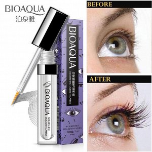 Стимулятор роста ресниц и бровей Bioaqua Nourishing Liquid Eyelashes 7ml.