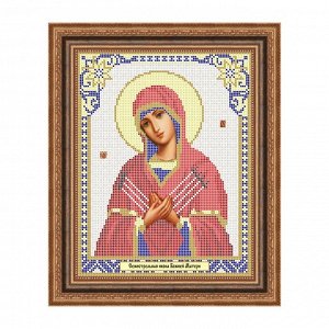 Схема для вышивки бисером "Икона Божией Матери Семистрельная"