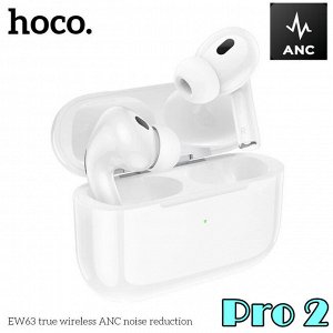 Беспроводные наушники HOCO EW63 Pro Two Wireless BT ANC активное шумоподавление сенсор