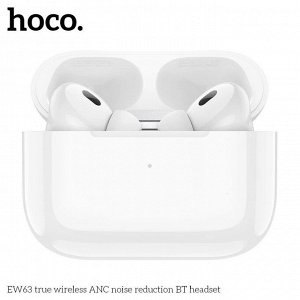 Беспроводные наушники HOCO EW63 Pro Two Wireless BT ANC активное шумоподавление сенсор