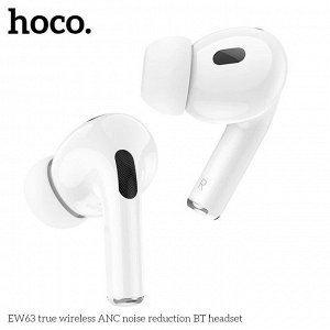 Беспроводные наушники HOCO EW63 Pro Two Wireless BT ANC активное шумоподавление сенсор