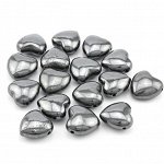 Бусины из гематита сердце 25*25мм, 1шт